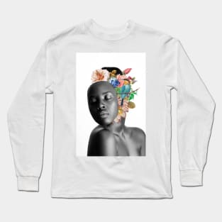 Flower face Long Sleeve T-Shirt